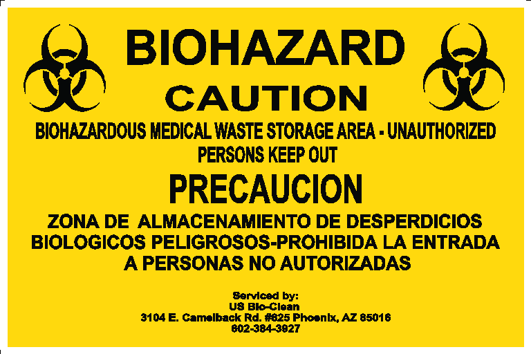 Proper Storage of Biohazardous Medical Waste US BioClean